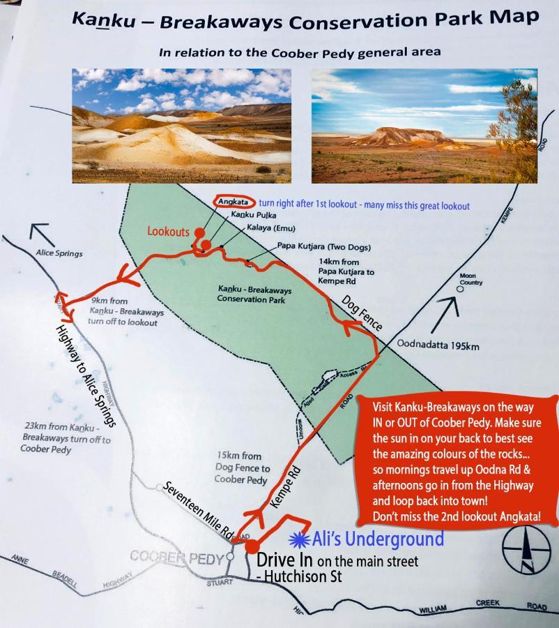 Ali's Underground Home Coober Pedy Exterior foto