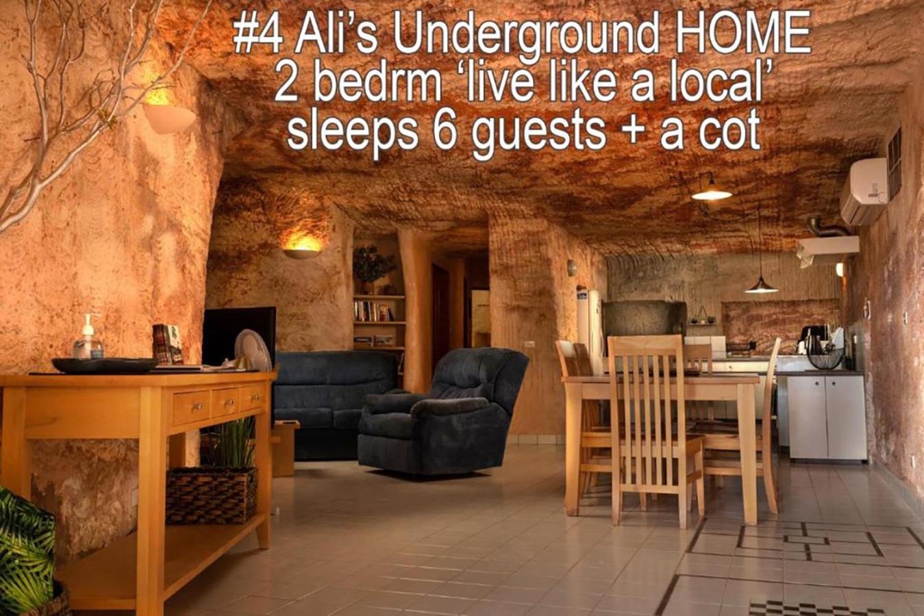 Ali's Underground Home Coober Pedy Exterior foto
